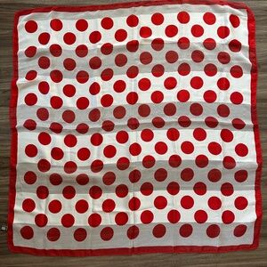 Polka Dot Scarf Made in Italy
